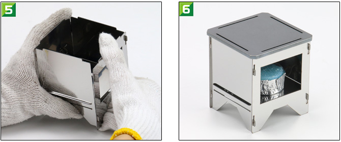 ZEOOR 固形燃料ストーブ