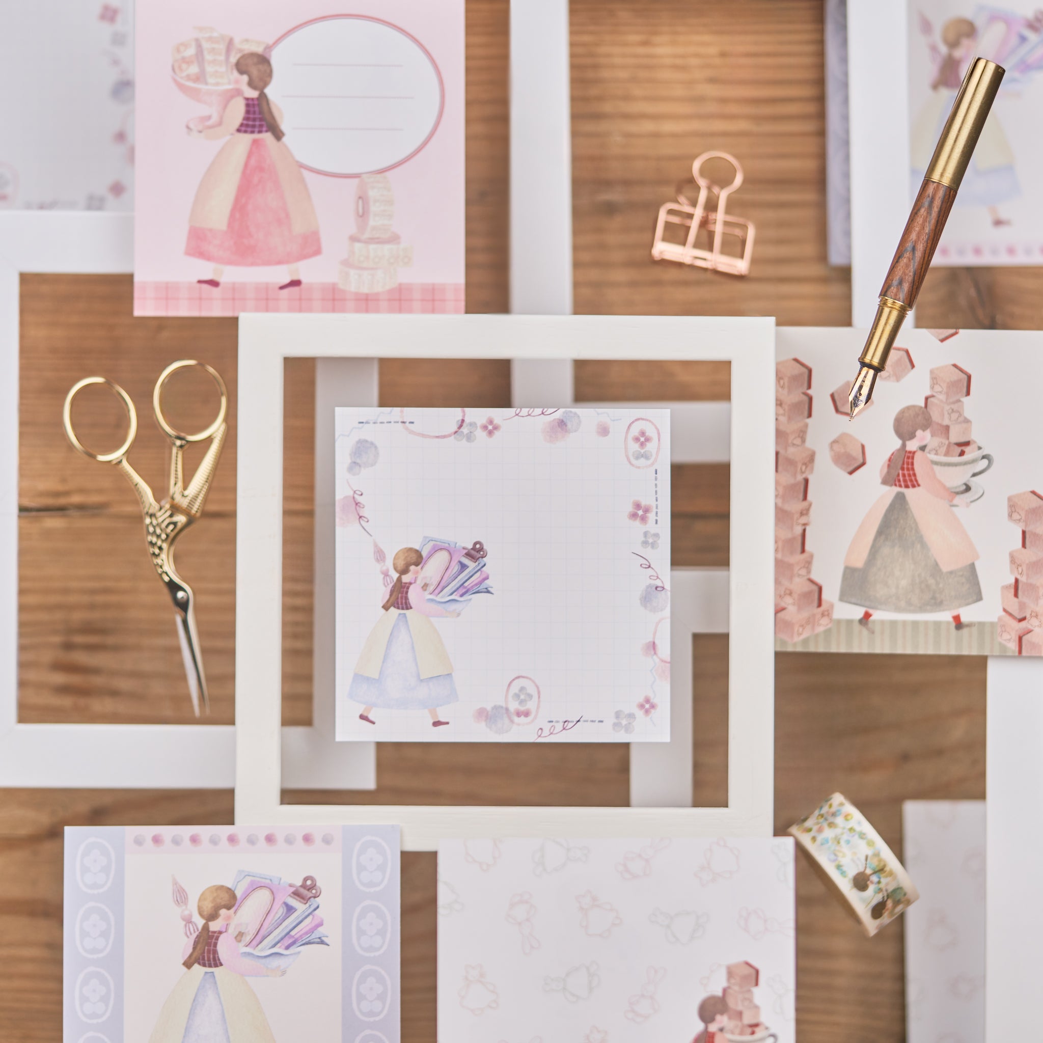 文具をおおもりでどうぞ ましかくメモ – てるふく商店