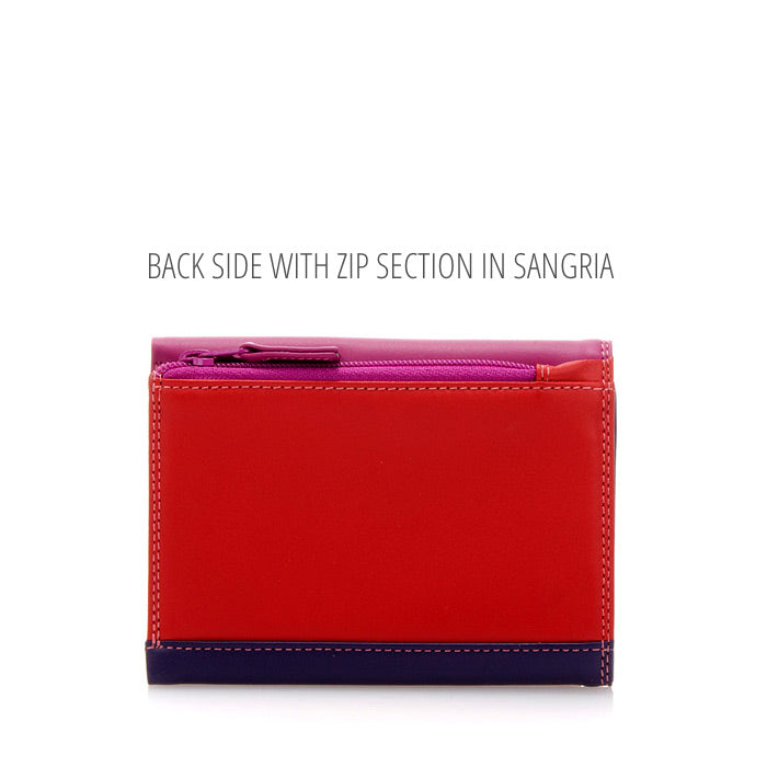 Mywalit trifold wallet with outer zip section - Terrestra