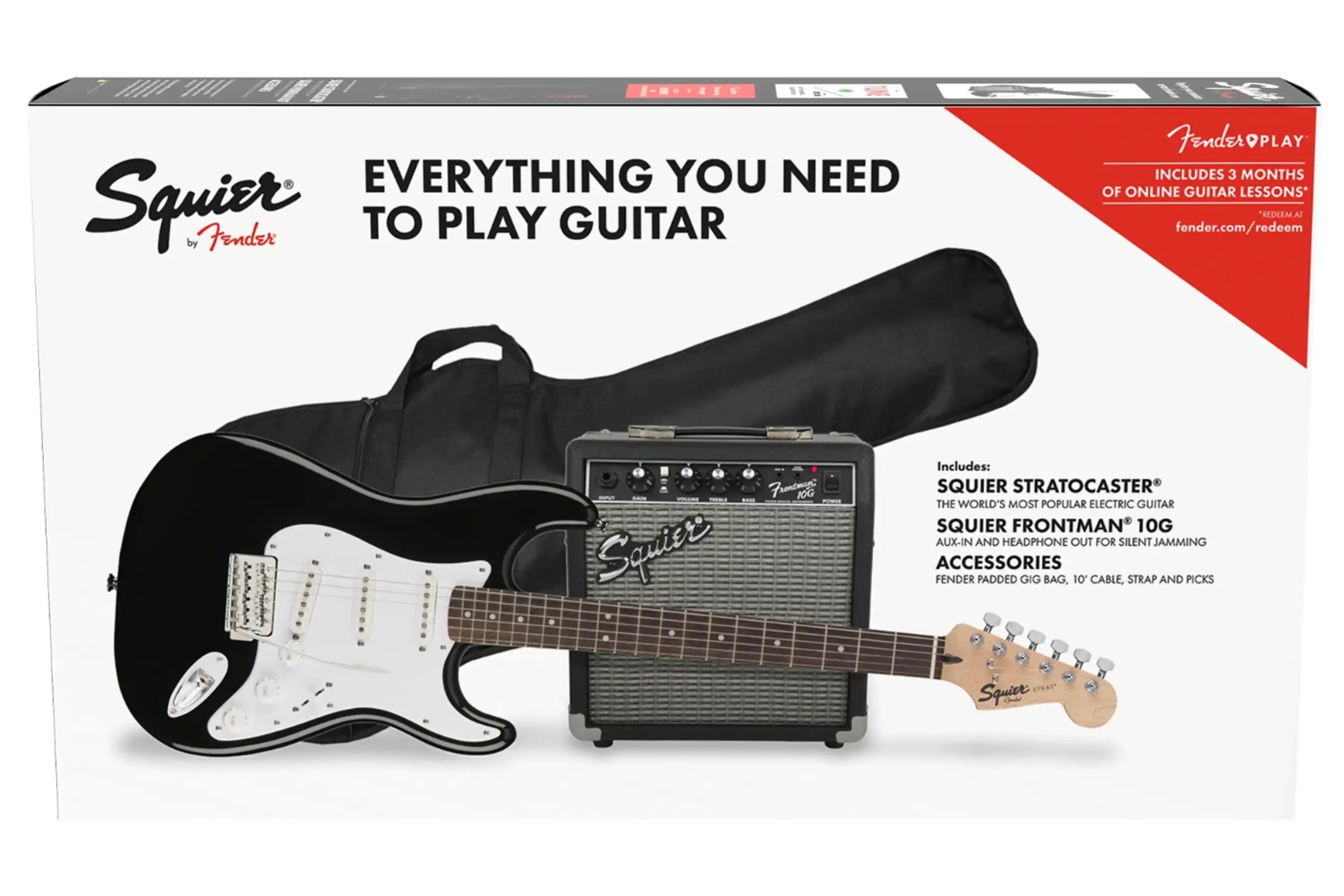 Squier By Fender Stratocaster Guitar Pack - Terry Carter Music Store