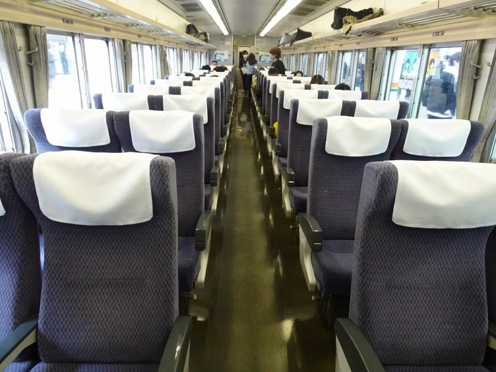 天職は踊り子、185系とその時代【普通車・グリーン車の車内や座席など