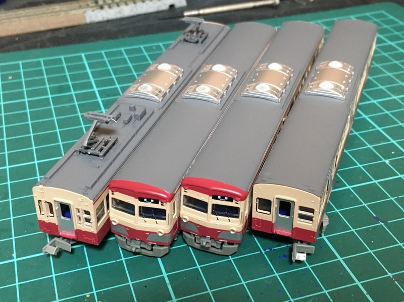 TOMYTEC 西武鉄道101系ワンマン車 赤電色 4両セット 鉄道コレクション