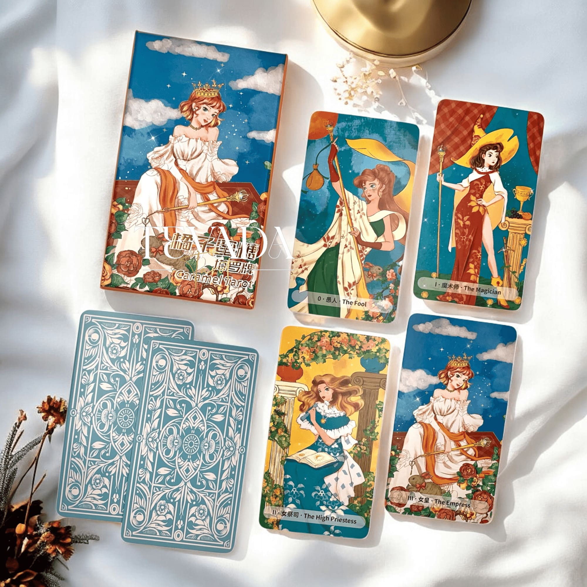 Caramel Tarot | TEVADA Tarot