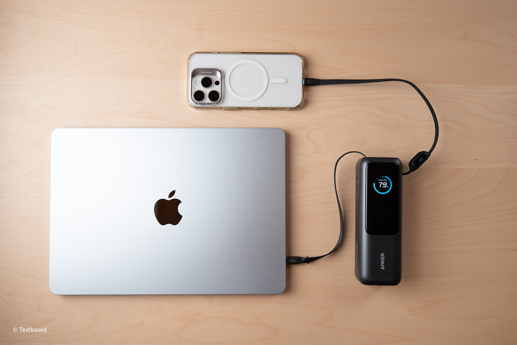 Anker Power Bank 25000mAh レビュー｜165W出力でノートPC充電にも対応