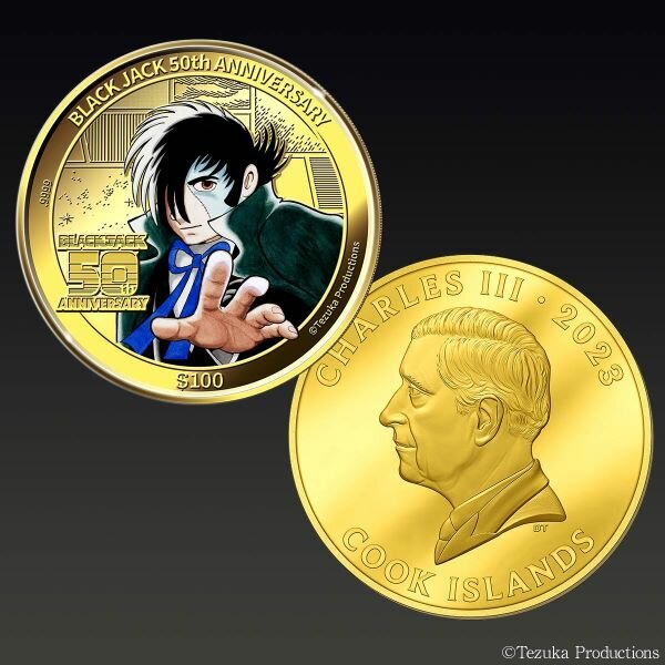 新商品】ブラック・ジャック50周年の記念金貨が登場！｜虫ん坊｜手塚