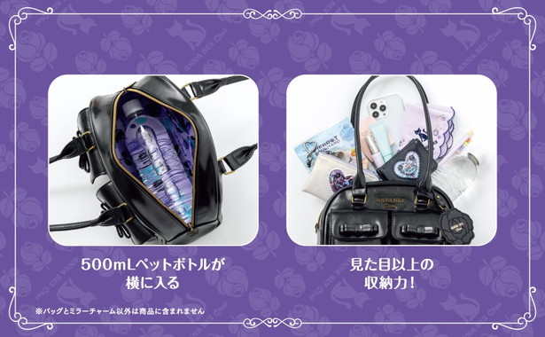 ANNA SUI mini ロングハンドルボストンバッグBOOK ROSE ver. | 商品