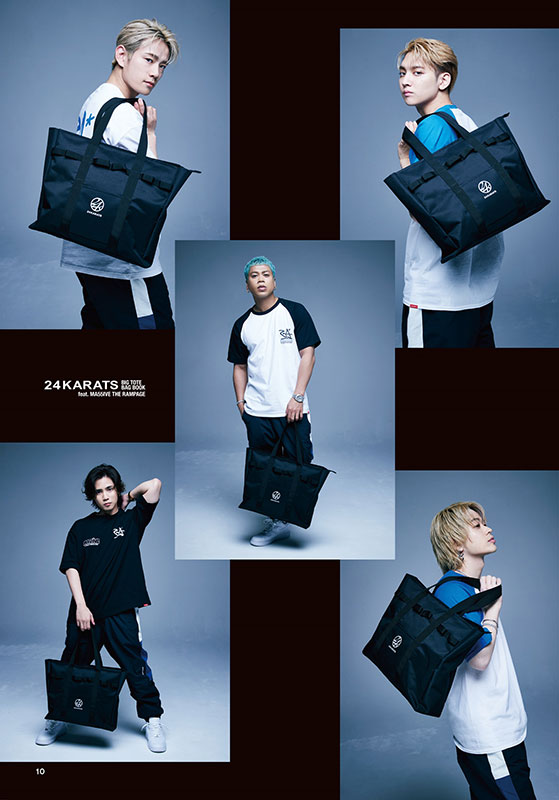 24KARATS BIG TOTE BAG BOOK feat. MA55IVE THE RAMPAGE│宝島社の通販