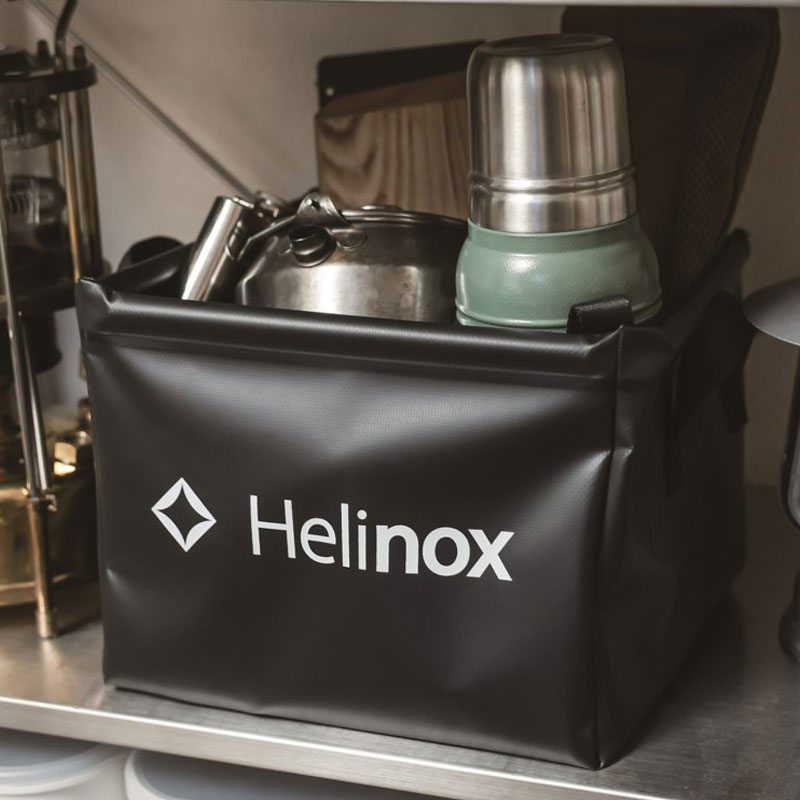 Helinox 15th Anniversary BOOK Soft Container BLACK ver.│宝島社の