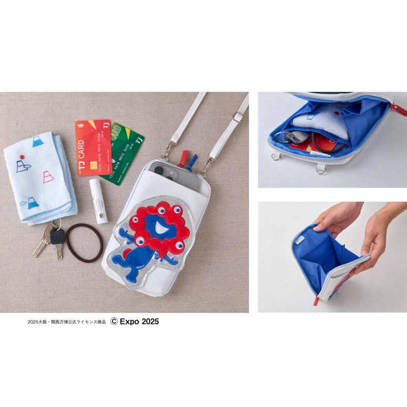 大阪・関西万博公式キャラクター ミャクミャク スマホポシェットBOOK