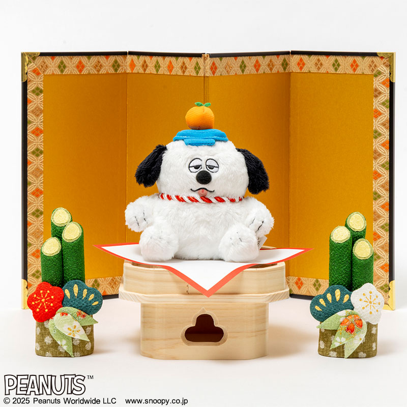 SNOOPY'S BROTHER OLAF 鏡餅オラフのぬいぐるみチャーム BOOK│宝島社