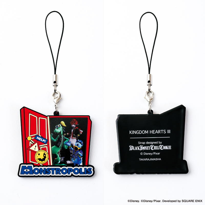 キングダム ハーツⅢメモリアルコレクションBOOK -ラバーストラップ