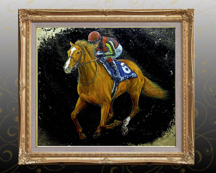 愛馬油彩画・肖像画○タスティエーラ | サラブレッドライフ