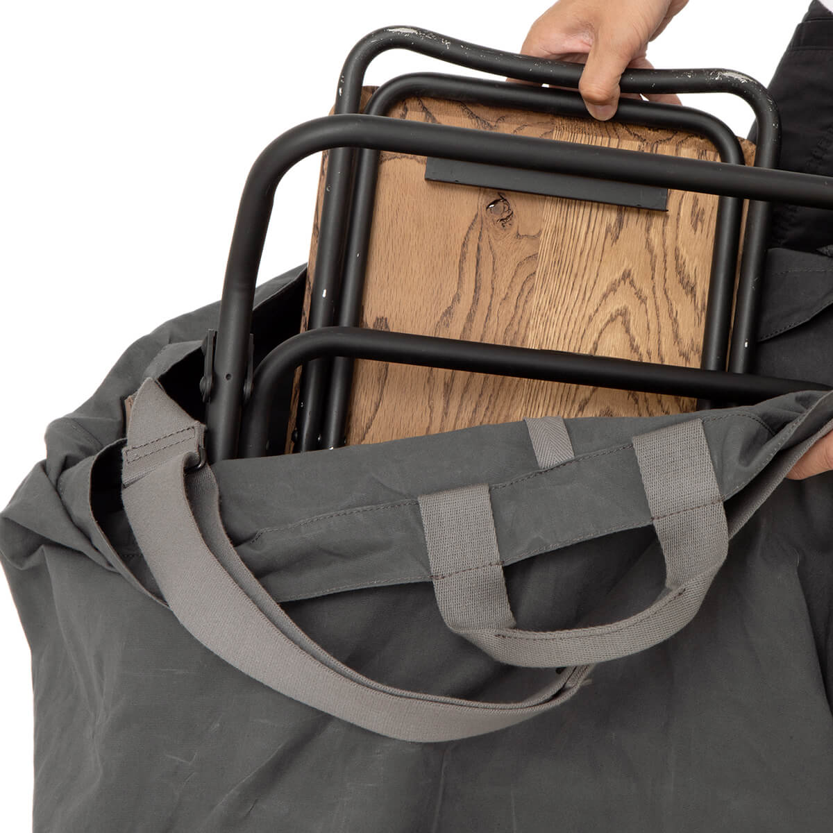 PARAFFIN COTTON CANVAS GIANT TOTE BAG by TRUCK FURNITURE | hobo