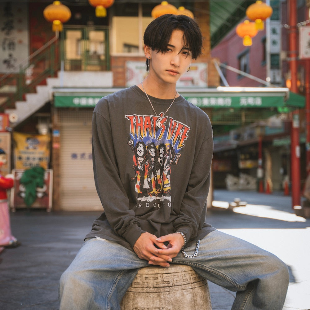 90s Vintage styles Band Long Sleeve – That's life online store