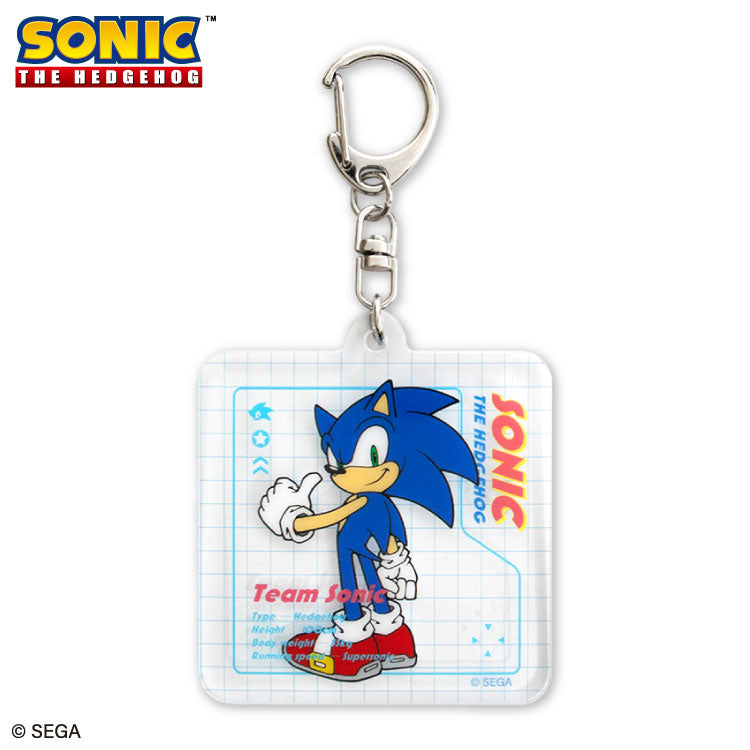 ソニック・ザ・ヘッジホッグ コラボ アクリルキーホルダー