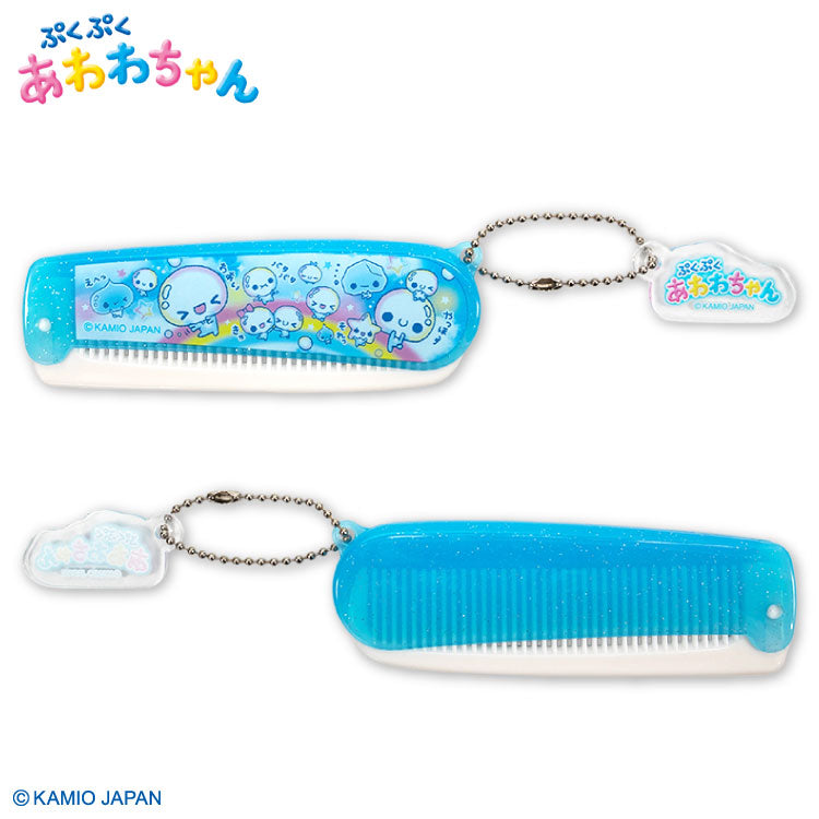 ぷくぷくあわわちゃん コラボ チャーム付きコーム – サンキューマート