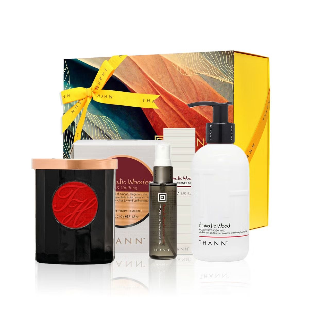 ギフトBOX入り】アロマティックセット AW《アロマティックウッド》 | THANN