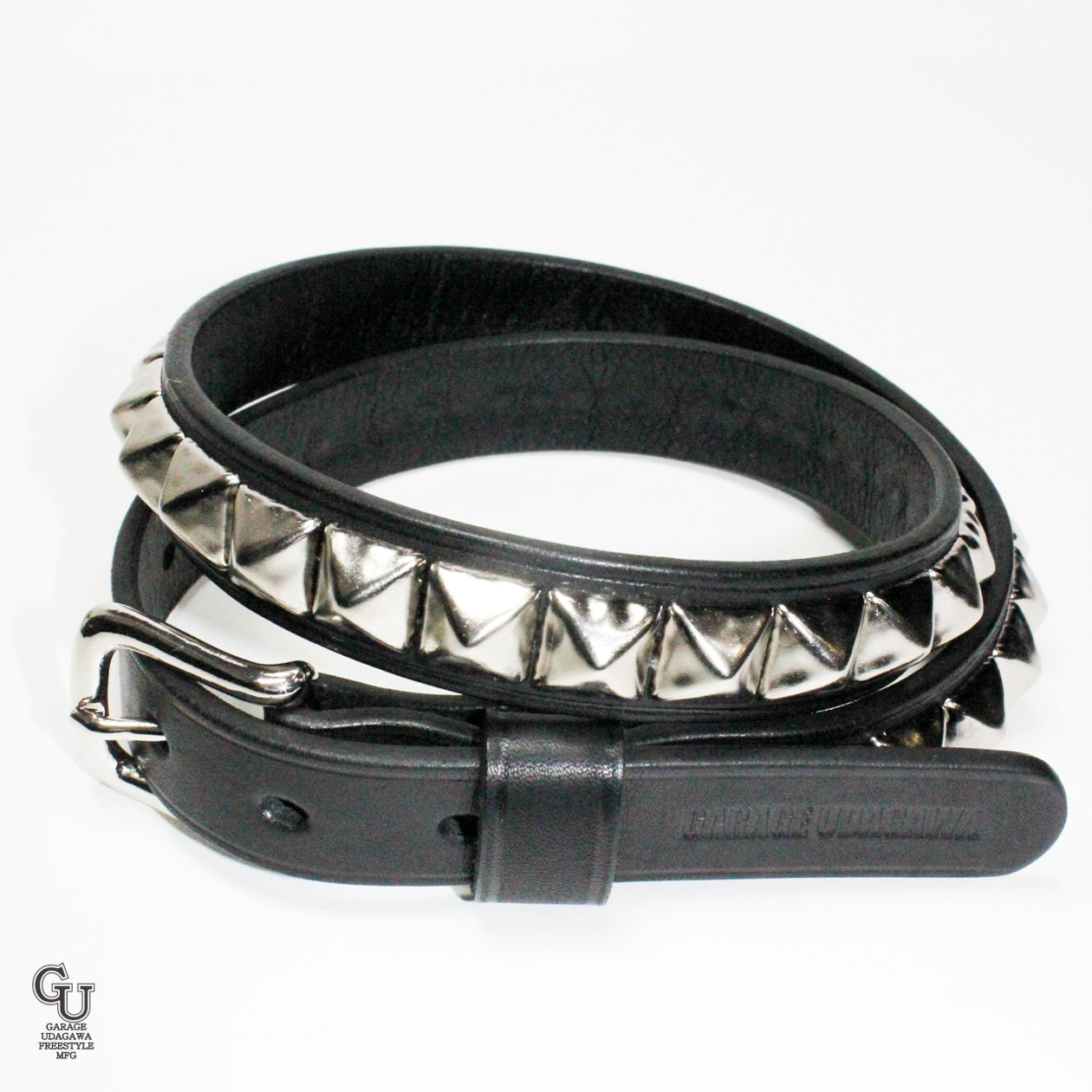 ピラミッド スタッズベルト シングル ニッケル 16mm – GARAGE UDAGAWA