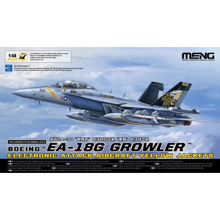 EA-18G Growler electronic attack aircraft ''Yellow Jackets'' Meng