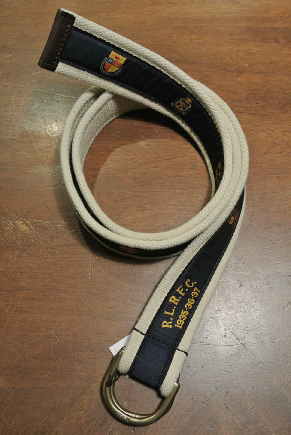 RUGBYラグビーラルフローレン コットン+ナイロン クレスト刺繍ダブル