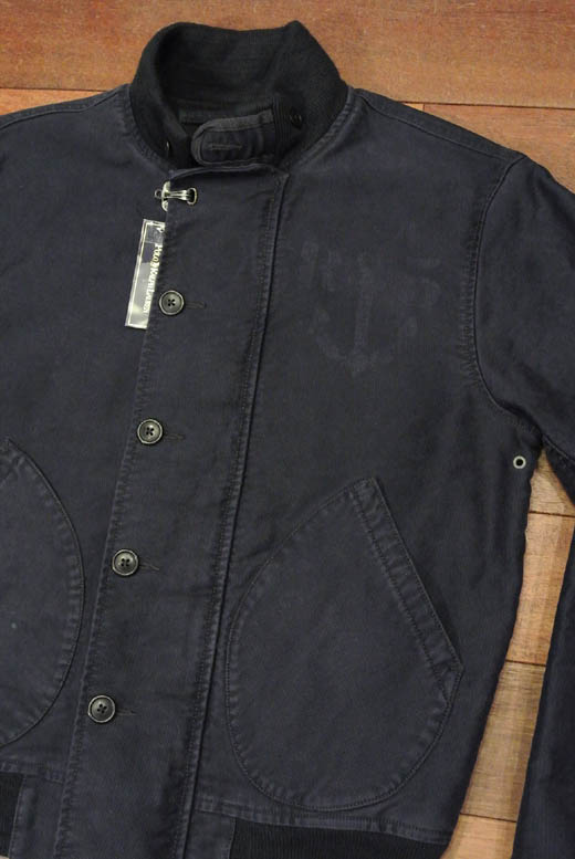 ポロラルフローレン デッキジャケット/ネイビーピケ(M) 送料無料/並行