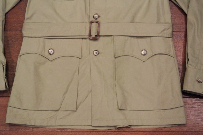 デッドストックWillis&Geiger(ウィリス＆ガイガー)ブッシュポプリン