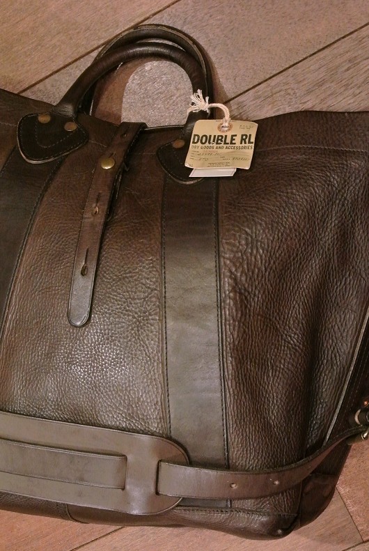 RRL ダブルアールエル VINTAGE MODEL LEATHER TOTE オールレザー2WAY