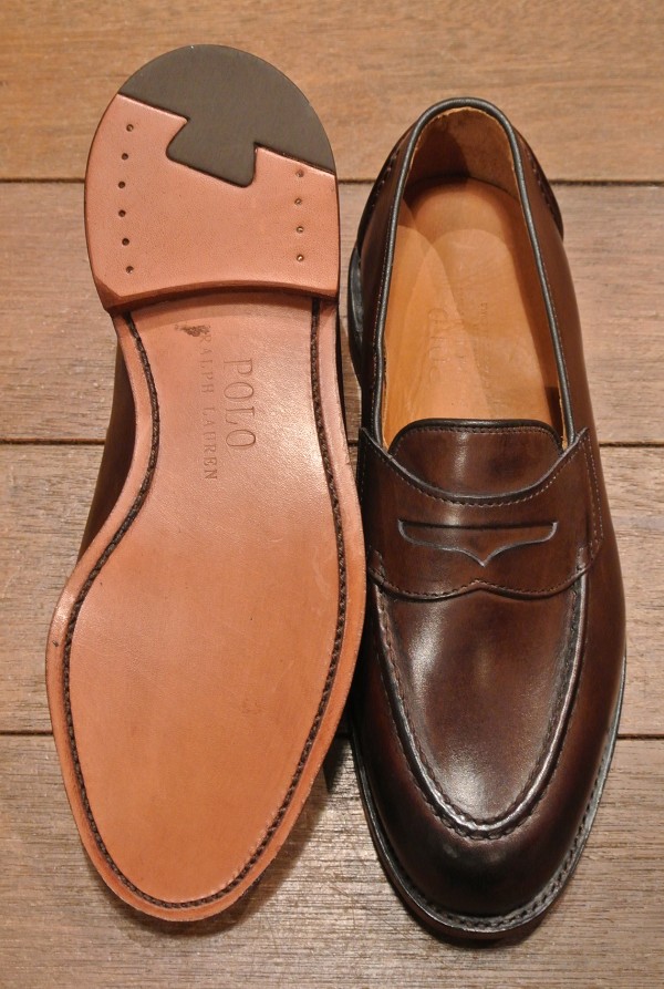 ポロラルフローレン レザーソールローファー アメリカ製 RALPH LAUREN