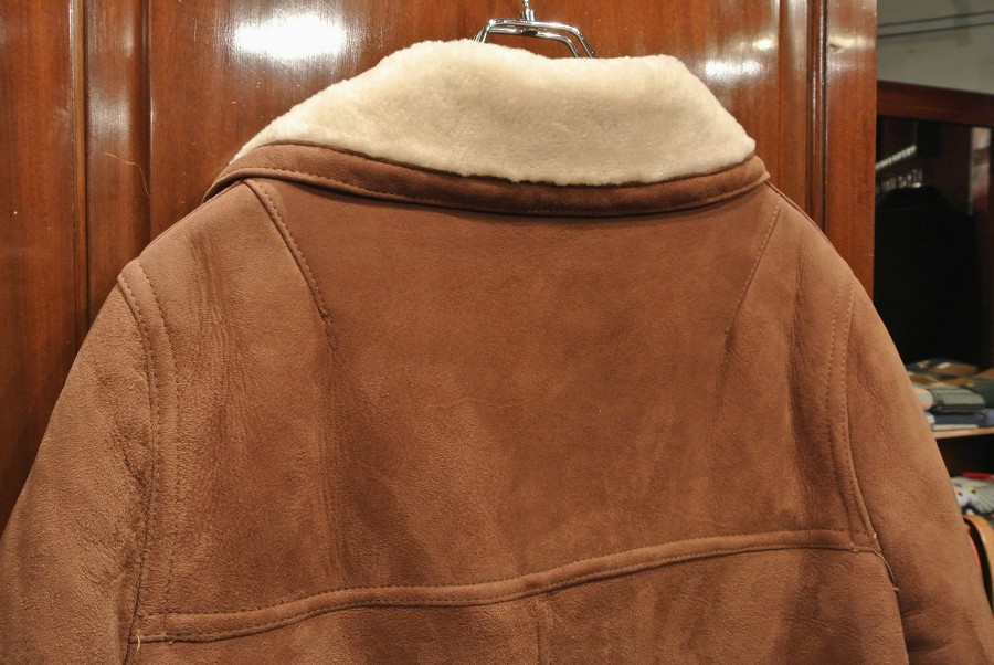 VTG/USED) 70s Sawyer of Napa Shearling Coat ムートンコート（Brown