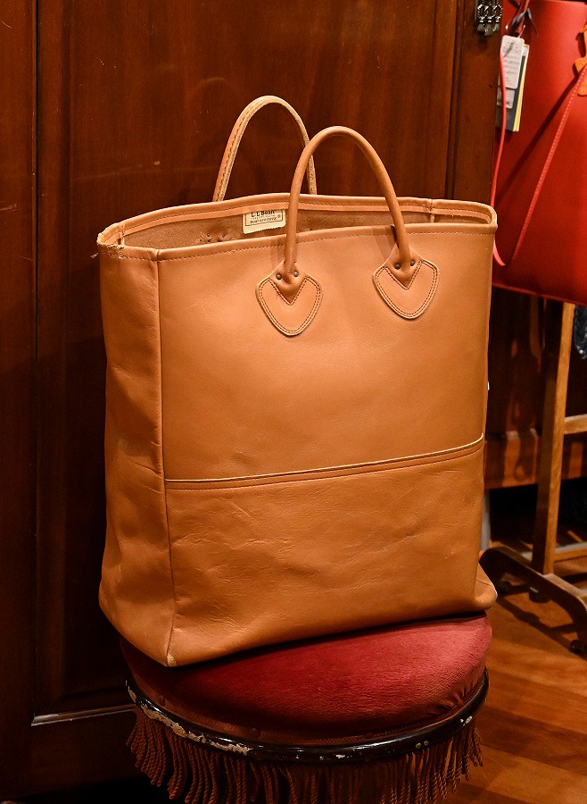 80s VTG/USED L.L Bean L.Lビーン レザートートバッグ (41×36×15cm