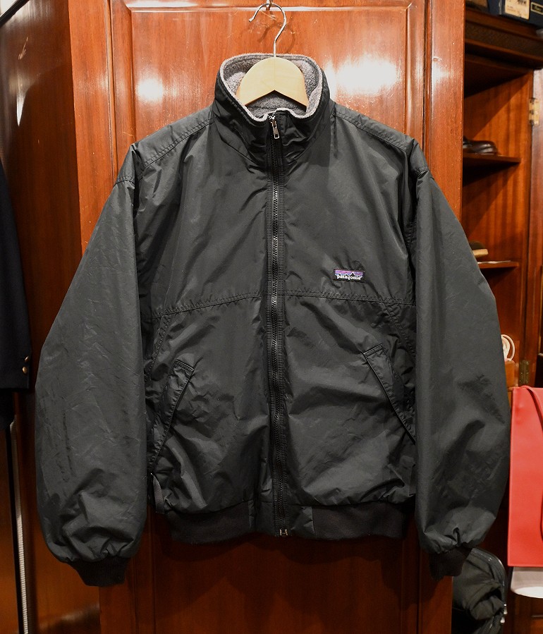 00s USED PATAGONIA パタゴニア シェルドシンチラジャケット(BLACK/S