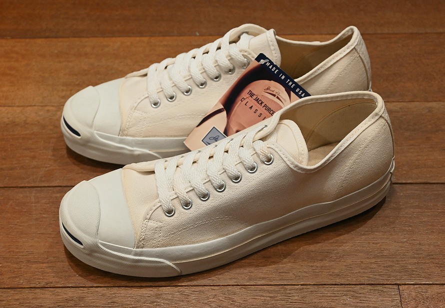 90s 箱入り デッドストック CONVERSE Jack Purcell コンバース