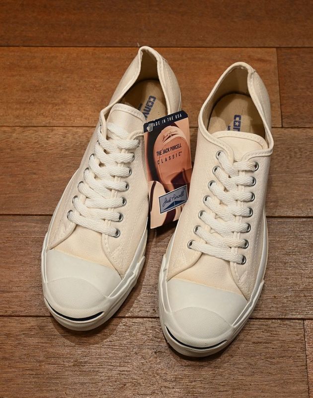 90s 箱入り デッドストック CONVERSE Jack Purcell コンバース
