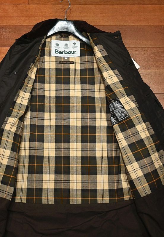タグ付き新品 Barbour バブアーSINGLE BREASTED COAT シングルブレス