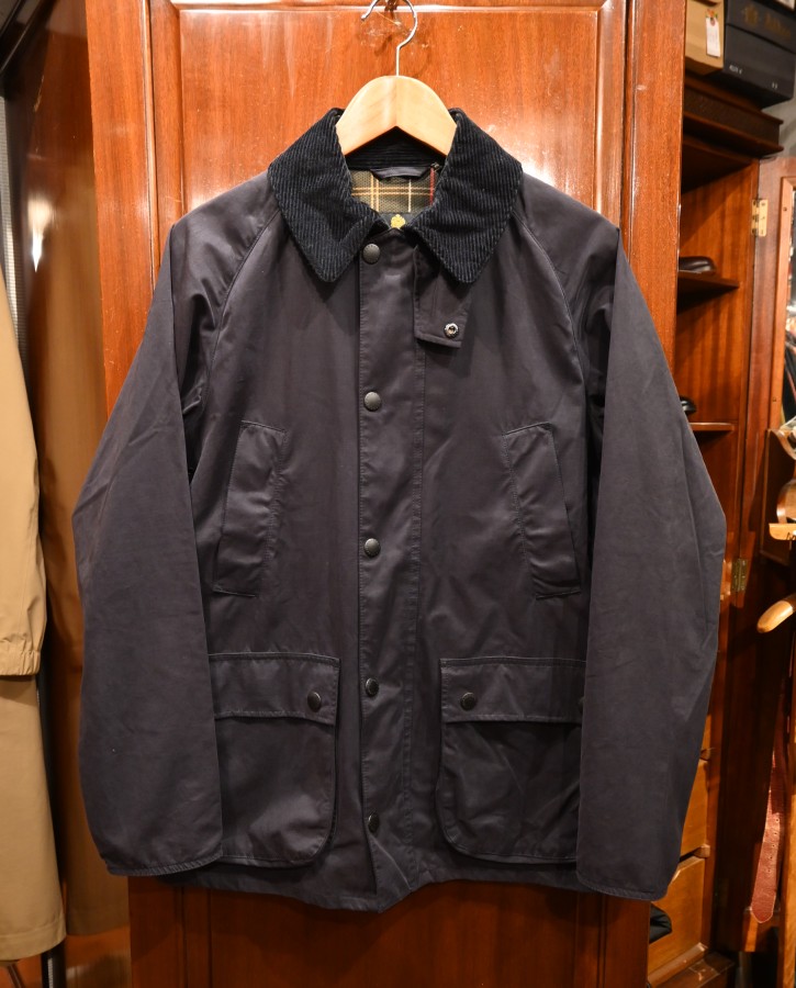 EXCELLENT USED) Barbour BEDALE SL PEACHED COTTON バブアー SL