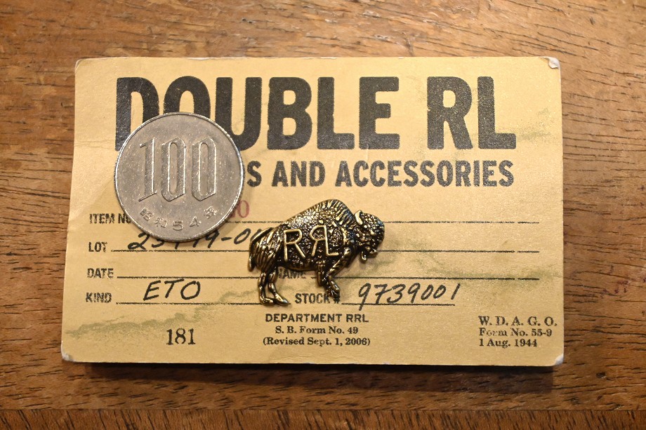 クリックポスト185円も可】未使用 RRL ダブルアールエル ラルフ