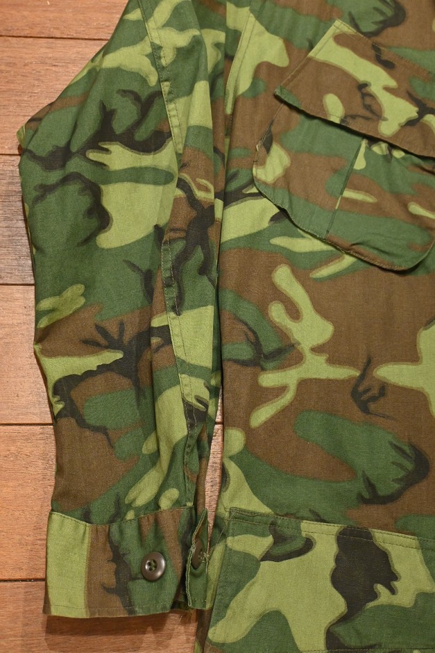 60s VTG/USED U.S ARMY ジャングルファティーグジャケット ノンリップ