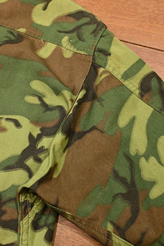 60s VTG/USED U.S ARMY ジャングルファティーグジャケット ノンリップ