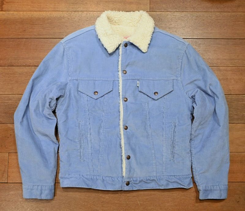 EXCELLENT USED)80s Levi's 70608 襟/裏ボア コーデュロイジャケット