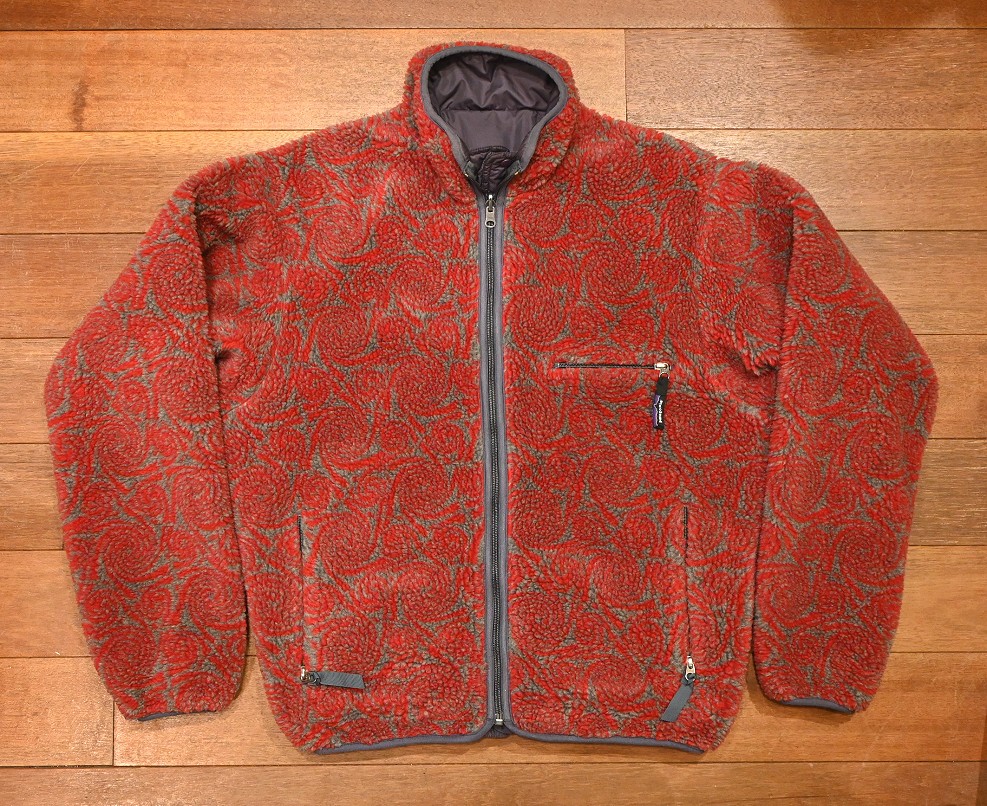 98 Patagonia Pile Glissade Cardigan パタゴニア リバーシブル