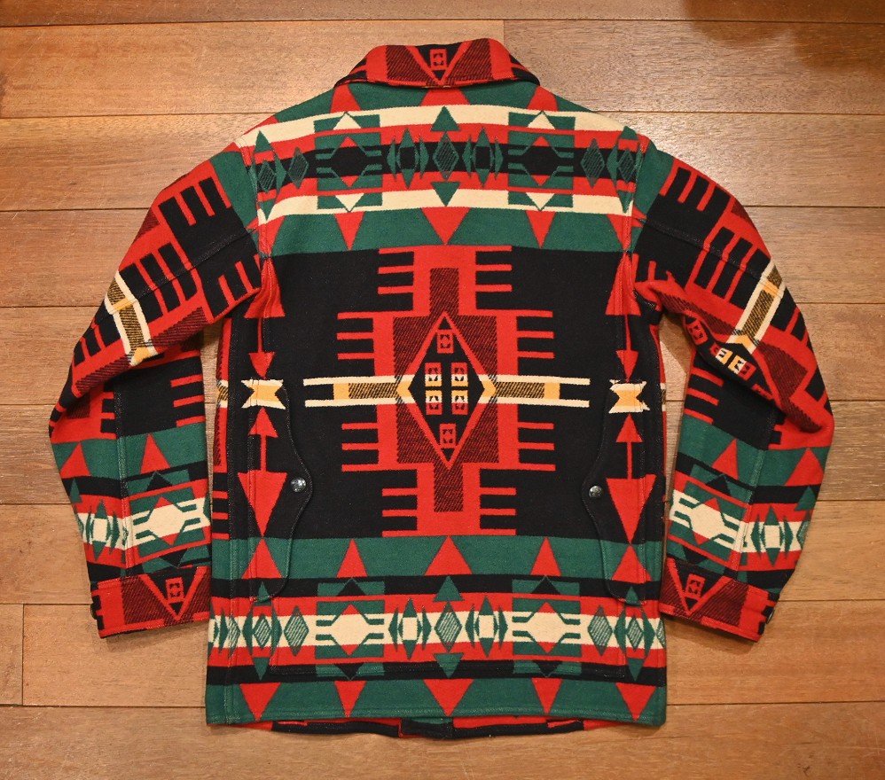 RRL ネイティブ柄 ウールジャケット(S)美中古 ダブルアールエルラルフ