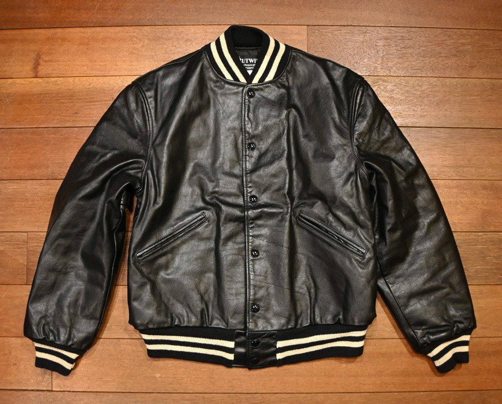 80s BUTWIN バトウィン オールレザー アワードジャケット スタジャン