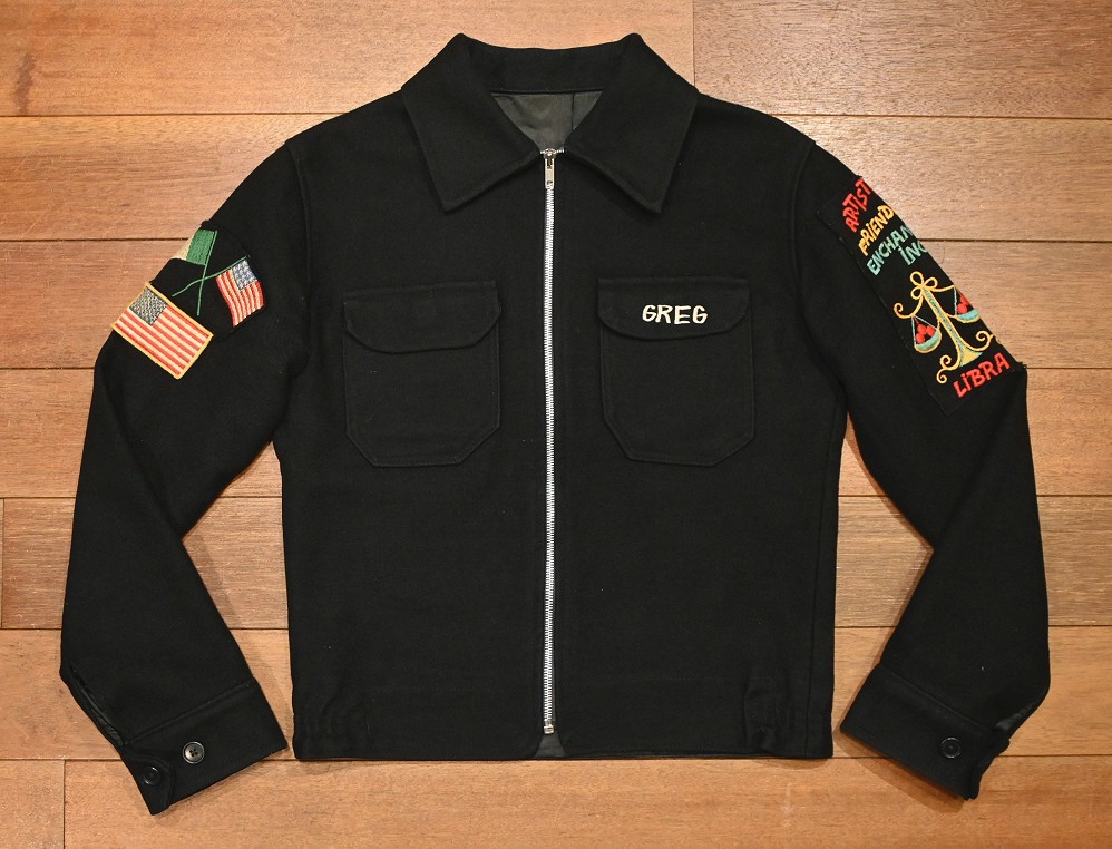 79-'80 U.S NAVY USS スーベニアジャケット ツアージャケット(36くらい