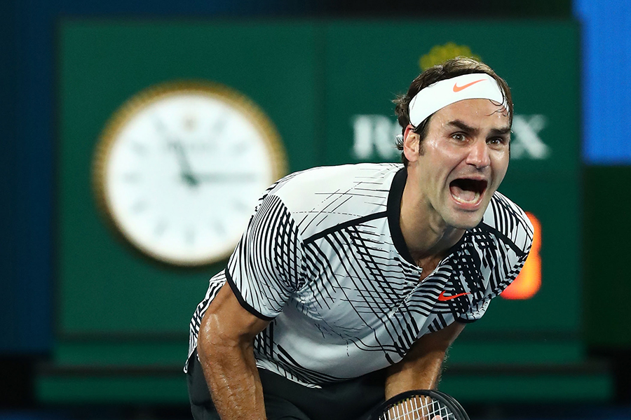 フェデラーが歴代最多18度目V 世界が速報「巨人のラファ、伝説の