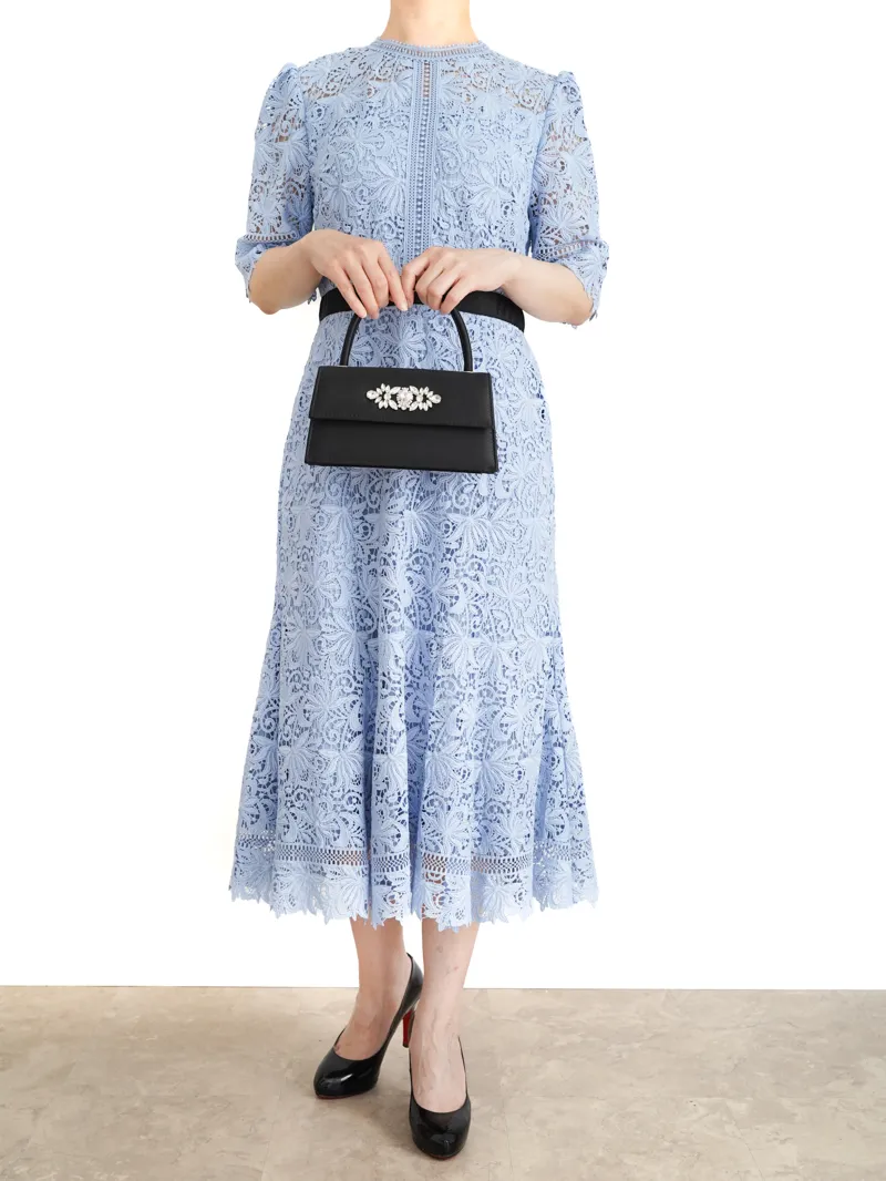 CELFORD（セルフォード） レースワンピース（ブルー/サイズ38