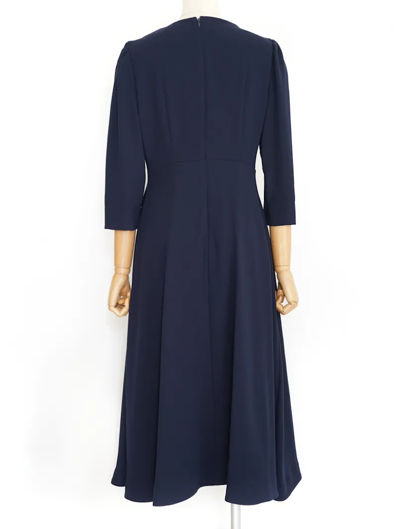 CELFORD（セルフォード） アシンメトリータックドレープドレス