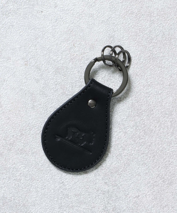 WEB / FLAG SHOP限定】TES LEATHER MAGNET KEY HOLDER / キーホルダー