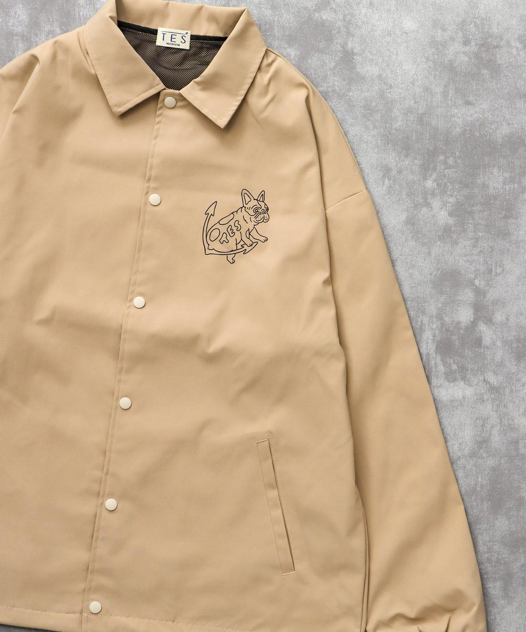 TES BANDANA LOGO COACH JACKET / コーチジャケット – TES | THE