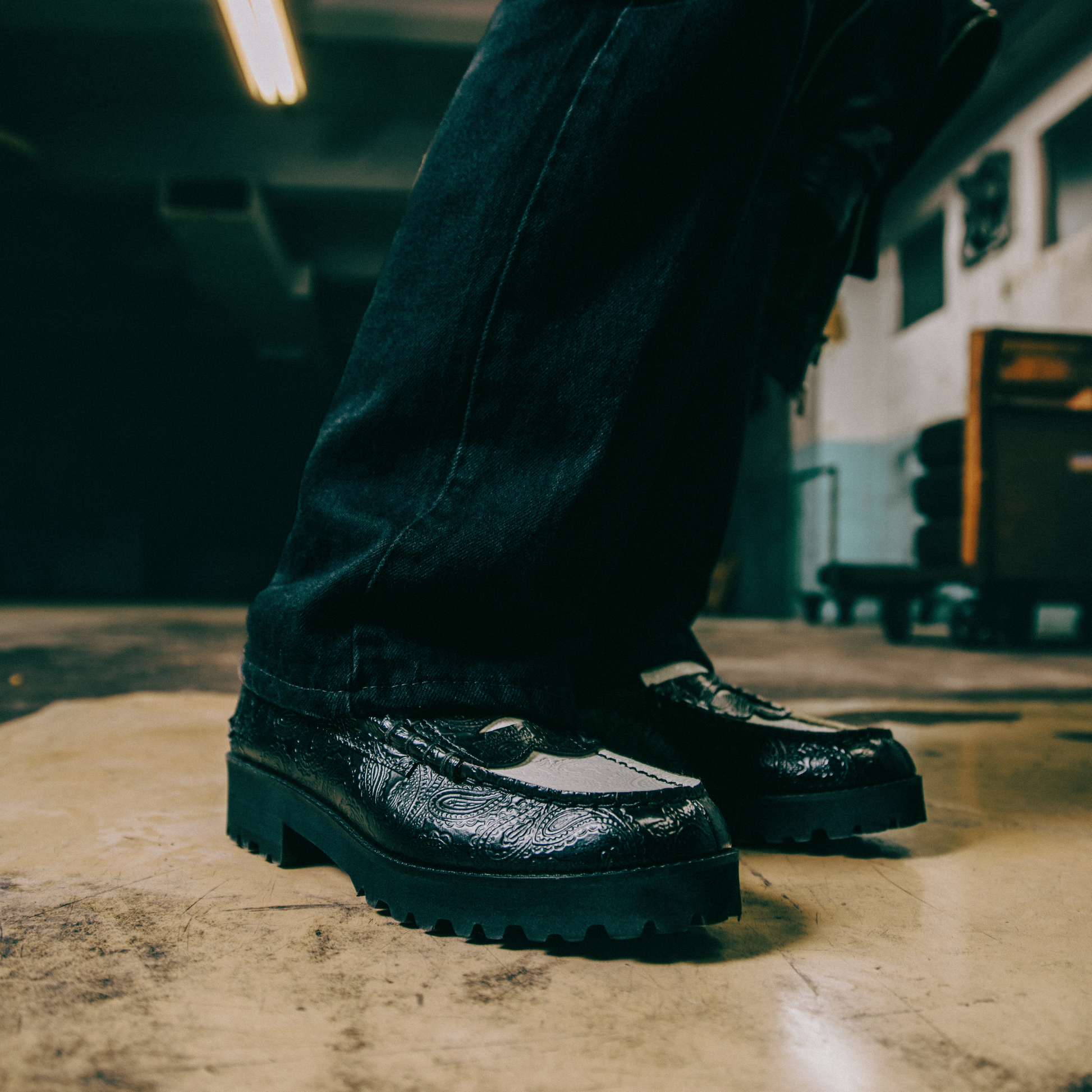 THE KENFORD FINESHOES Official Mail Order WOMENS TANK SOLE LOAFERS