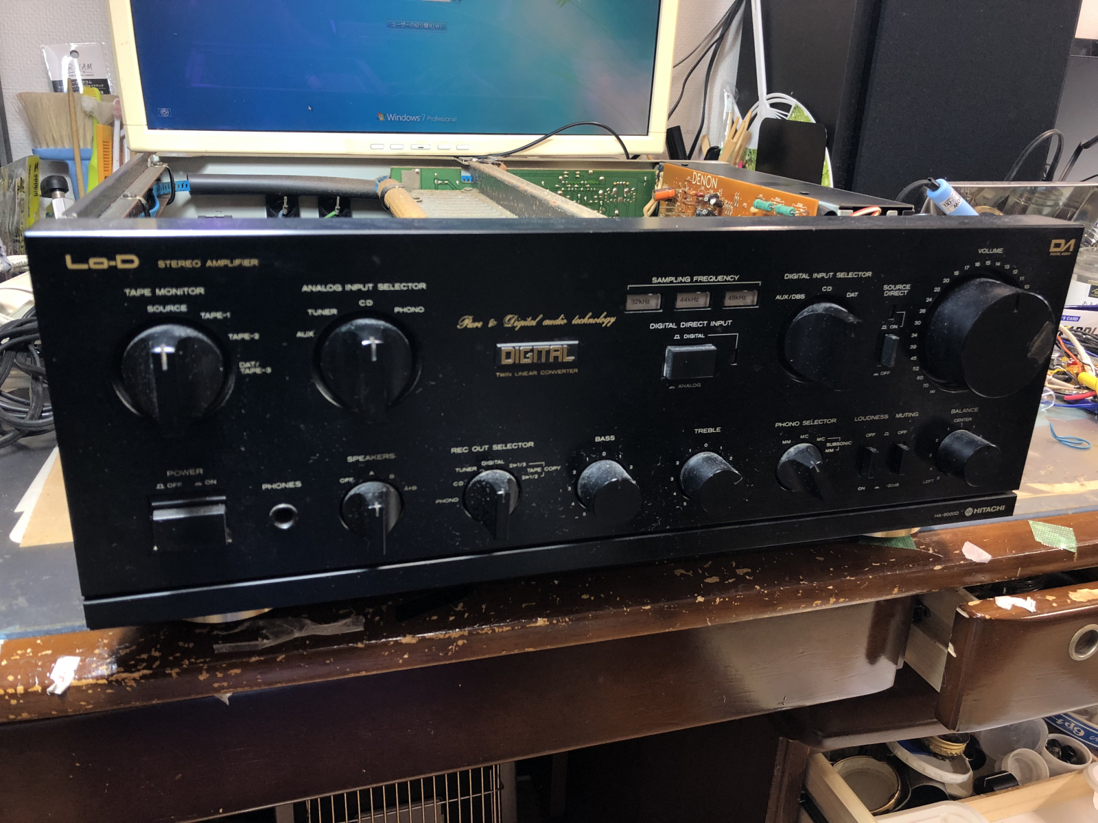 HA-9000D [1]：◇ゆる～いオーディオ修理の追憶（その74：久々のメンテ